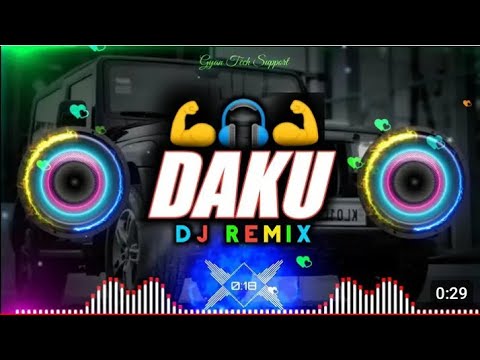 thar💥 daku dj remix song 🎵2024|| dj Remix song WhatsApp status🎧 black background 😈🚘🚫||