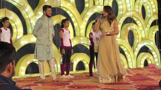 Anchor Mayuri Malandkar Hosting Sangeet Sandhya ForMantri Family and Goyal Family