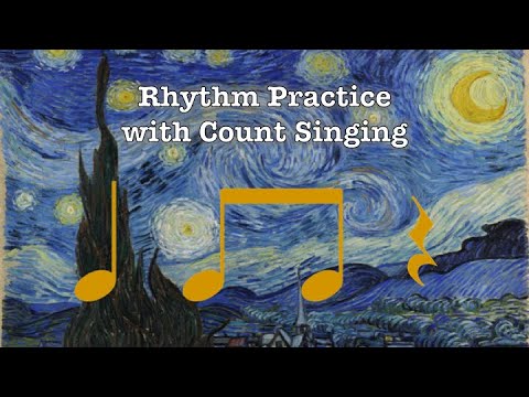 Rhythm Practice with Count Singing - Quarter Rests