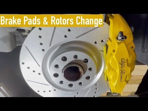 How to Change Brake Pads & Rotors on Alfa Romeo Giulia (Front & Rear) - DIY Guide