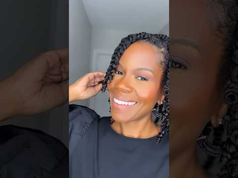 TWO STRAND TWIST HAIRSTYLE ✨ #twostandtwist  #hairstyleideas #naturalhairstyles #curls