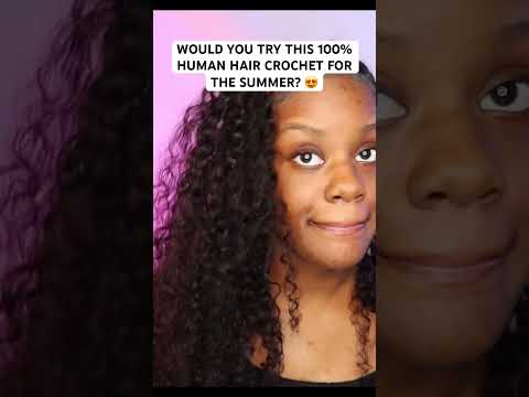 #crochethair #protectivestyles #curlycrochethair #diyhairstyle