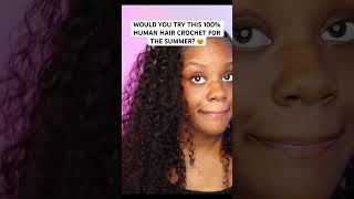 #crochethair #protectivestyles #curlycrochethair #diyhairstyle
