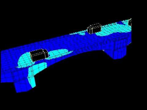 LUSAS Moving load analysis