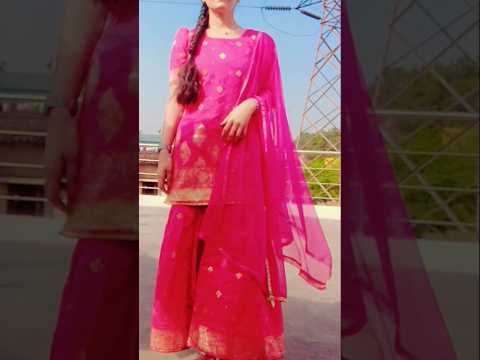 Upcoming Tutorial Convert saree into beautiful sharara suit #youtubeshorts #trendingshorts