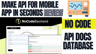 NoCodeBackend Review: Build APIs Without Coding in Minutes!