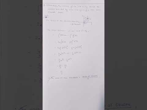 Mastering Area Under Curve Questions #calculus  #mathclass #viral #shorts #trending