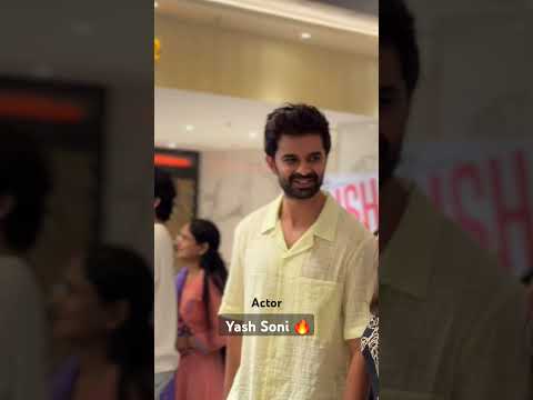 Yash Soni at screening of 🎬#TrishaOnTheRocks #yashsoni #jankibodiwala