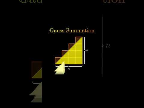 Kid Genius: Gauss’s Summation Trick #mathgenius #mathhelp #maths #shorts #iq #iqtest #quant