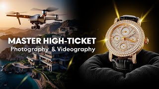 Master High-Ticket Niche Photography & Videography: Drone, Luxury Product & Corporate Events Guide