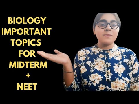 📘 Biology Important Topics | Class 11 & 12 | Midterm + NEET 2026 Preparation 🔥