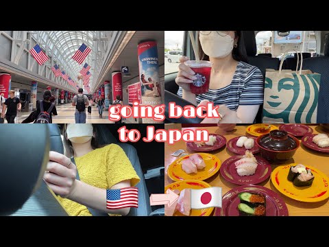 【学生vlog】I’m back in japan 🇯🇵 | 日本に帰ってきました☺︎