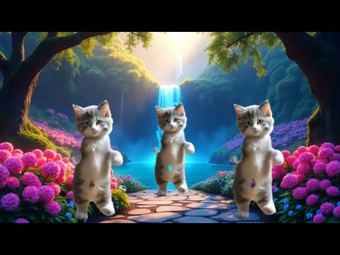 😻Funny Cat Dance :Kittens In Royal Dress #funnycats #catdance