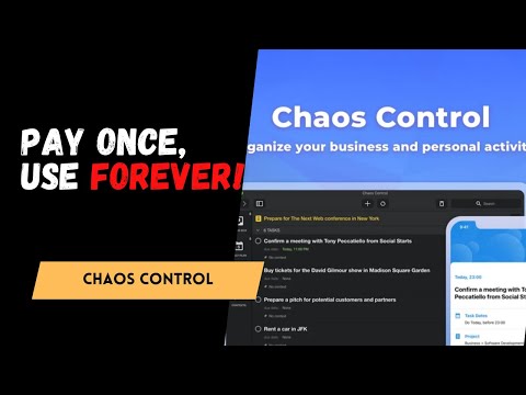 Chaos Control: Master Your Tasks & Projects with One Simple App ✅🧠 | AppSumo Deal