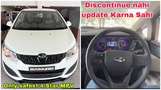 Innova crysta ertiga XL6 replacement Mahindra Marazzo - body on frame mpv | Marazzo M4+ most VFM