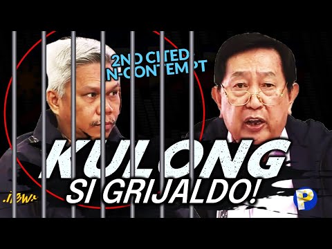 KULONG si Colonel Grijaldo sa Cited-in-Contempt motion ni Romeo Acop sa hindi pagsagot sa QuadCom