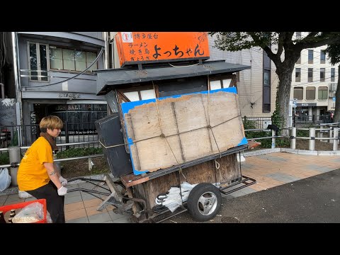 Young and Lively Owners at the Hotspot for Food Stall - Japanese Street Food