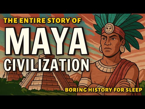 The ENTIRE Story of the Maya Civilization  | Boring History For Sleep