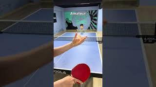 Beginner Amateur Pro Ping Pong Serve 2 🏓👶