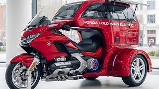 2026 Honda Gold Wing Electric Tricycle Camper – The Future of Touring on Three Wheels