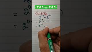 Exponent #shorts #fyp #viral #math #trending #mathtips #exponents #exponential #functions #decimal