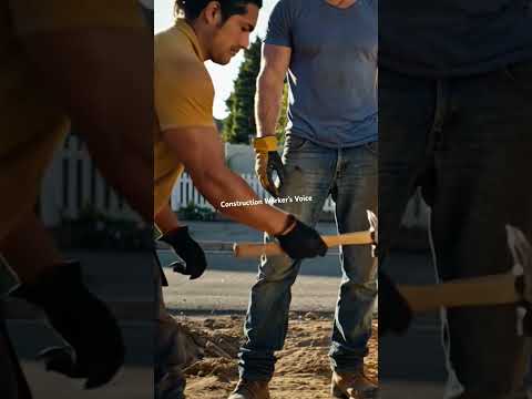 Heavy Timber Work – 3 Builders, Midday Hammer ASMR 🔨🌞🏗️