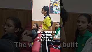 Puberty and Menstrual Health Workshop at MIT Vishwashanti Gurukul School, Loni Kalbhor