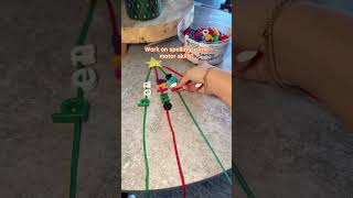 Fine Motor Family Tree Decorating🎄 #learningresources #diy #holidayfun #kidsactivities