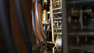 Hermle Modern Striking Weight Driven Wall Clock striking 11 and 12 #hermle #wallclock