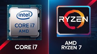 Intel Core i7 vs AMD Ryzen 7 | Which CPU Is Better? | AMD Ryzen 7 vs Intel Core i7 Comparison
