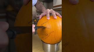 How to carve pumpkins at home | pumpkin patch | Halloween ideas | Halloween #asmr #diy #shorts