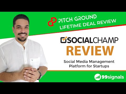 Social Champ Review & Tutorial - Social Media Marketing Tool (PitchGround Lifetime Deal)