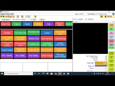 HOW TO MANAGE FOOD COURT CANTEEN IN HDPOS SMART / ISSUE CANTEEN CARD