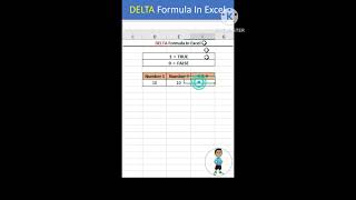 DELTA Formula in Excel #exceltips #exceltutorial #msexcel #excelhack #microsoftexcel #excellearning