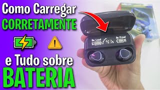 🔋How to CORRECTLY CHARGE your M10 TWS bluetooth headset and EVERYTHING about the BATTERY