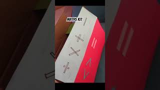 Maths #schoolassignment #art  #schoolproject #craft #project  kit it might not be perfect, but