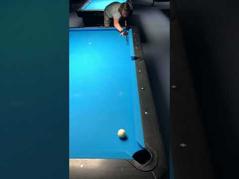 Pool lesson: improve your shot by doing this simple drill! #billiards #shorts #8ballpool