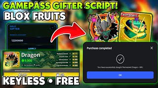 [FIXED🐲] GamePass Gifter Script Blox Fruits Script! 🔥 | NO KEY • UNDETECTED • OVERPOWERED