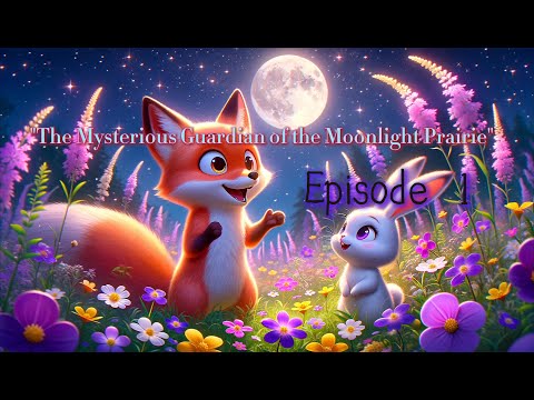 Sleep Meditation for Kids|The Mysterious Guardian of the Moonlight Prairie|Bedtime Stories for Kids