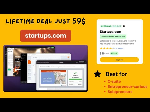 How Startups.com Makes Scaling Simple | Review & Lifetime Deal Explained