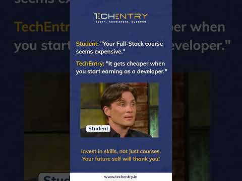 💰 Is a Full-Stack Course Expensive? Think Again! | TechEntry