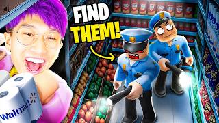 24 Hour OVERNIGHT at WALMART in ROBLOX!? (CHALLENGE!)