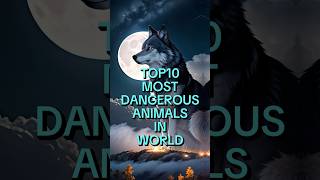 Top 10 most dangerous animals in world. #billionarerules #shortsviral #billionareinspiration #sigmab