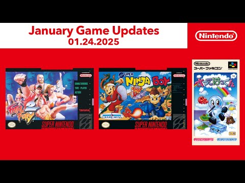 Super NES – January 2025 – Nintendo Switch Online