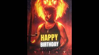 Thalapathy Vijay Birthday WhatsApp Status 🔥| Happy Birthday Thalapathy | #vijay #shorts