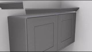 Wren Kitchens: How to fit a kitchen cornice. Kitchen installation guide.