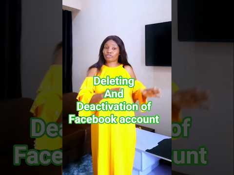 Facebook deactivation
