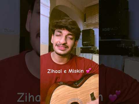 Zihaal e Miskin Short Guitar Cover by Harshit Sharma #youtubemusic
