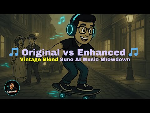 Original vs Enhanced Vintage Blend Suno AI Music Showdown 2025