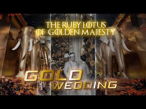 Gold Wedding : The Ruby Lotus of Golden Majesty